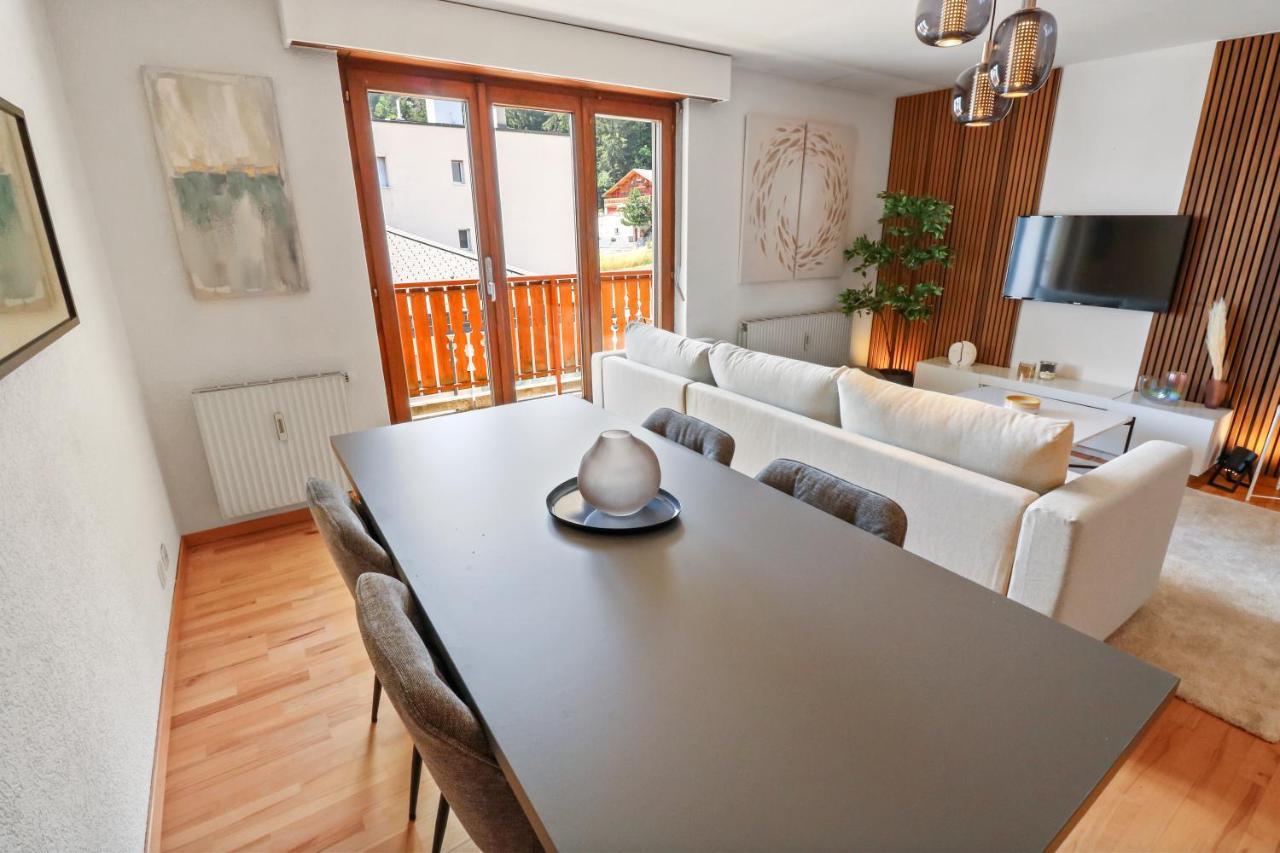 Logement Chaleureux Au Coeur De La Station Crans-Montana Dış mekan fotoğraf