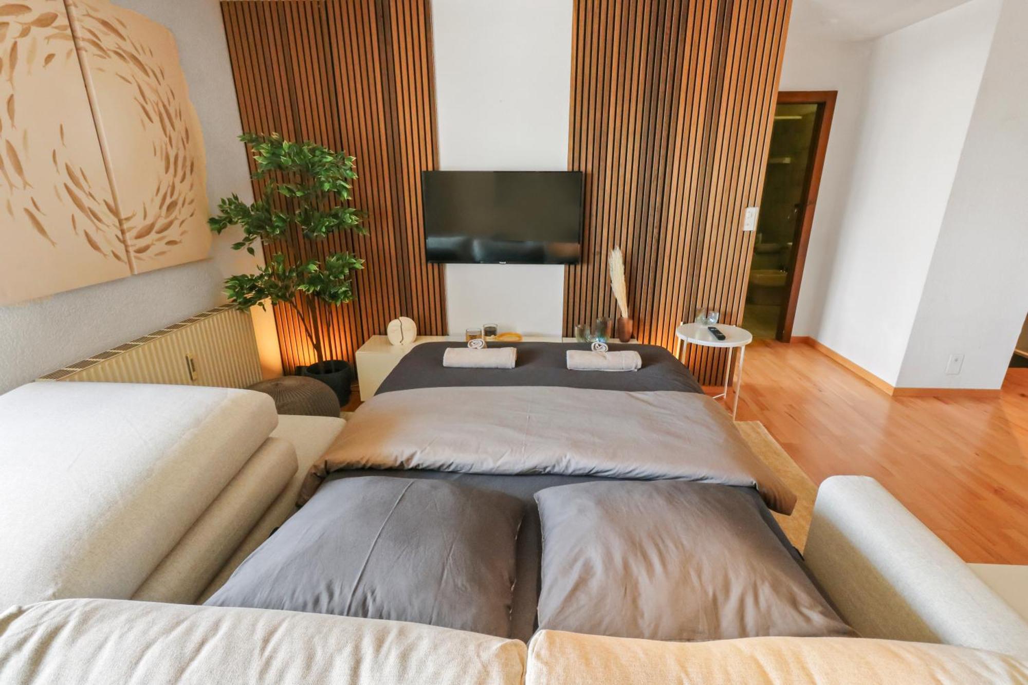 Logement Chaleureux Au Coeur De La Station Crans-Montana Dış mekan fotoğraf